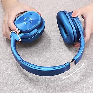 zihnic ANC 919 Blue Bluetooth headphone