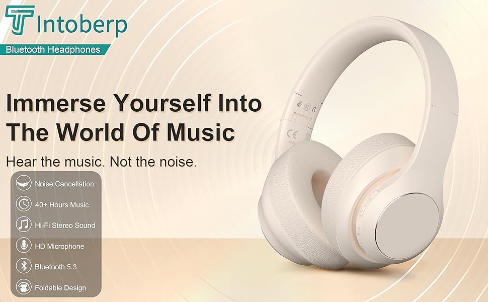 Over ear headphone