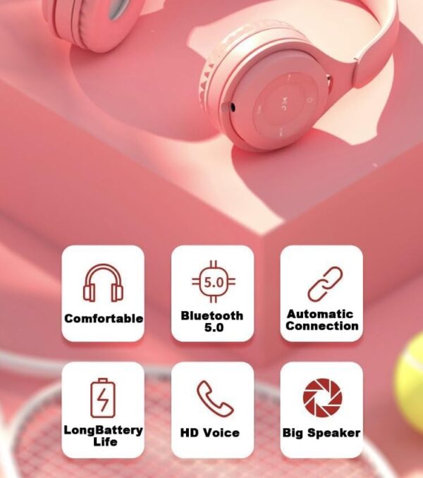 Upgraded hybrid noise reduction foldable Bluetooth headset - Image 8