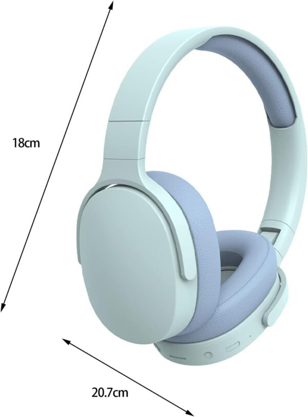 Over-ear foldable Bluetooth headset with intelligent noise cancellation - Image 6