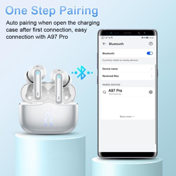 Wireless Bluetooth 5.4 In-ear Headphones - Image 27