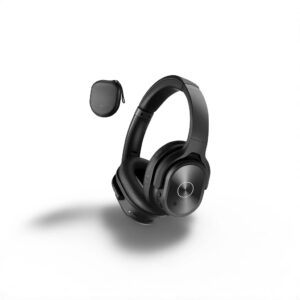 Active Noise Cancelling Deep Bass Hi-Fi Stereo Wireless Bluetooth Over-Ear Headphones