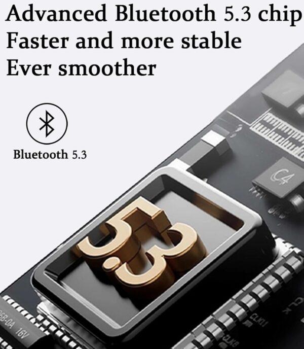 Bluetooth 5.3 Waterproof Wireless Earphones with LED Display Charging Case - Image 9