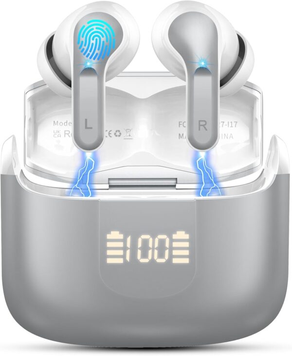 5.3 New 40H Bass Stereo Noise Cancelling Wireless Bluetooth Headphones - Image 2