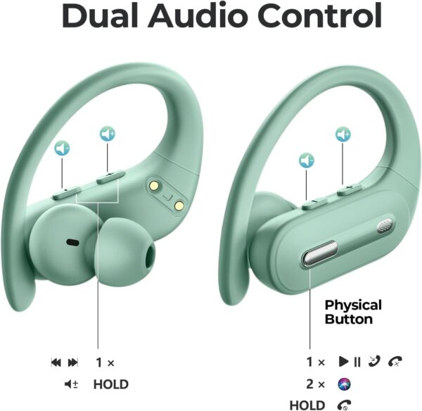 Bluetooth 5.3 waterproof heavy bass sports earphones - Image 6