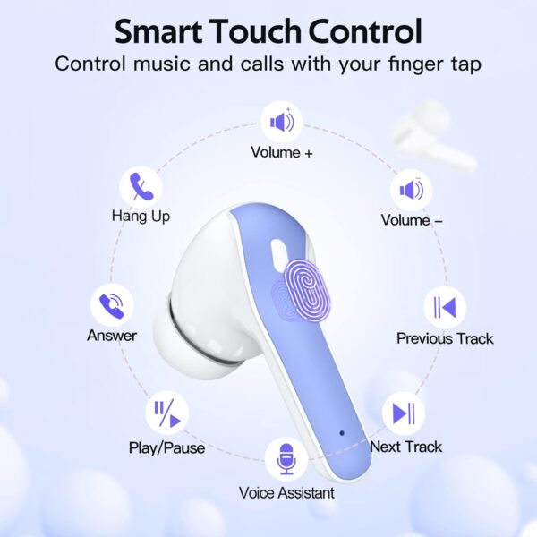 IPX5 Waterproof In-ear Wireless Bluetooth Headphones - Image 18