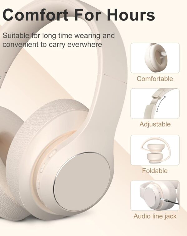 HiFi Stereo Wireless Bluetooth Headphones - Image 8