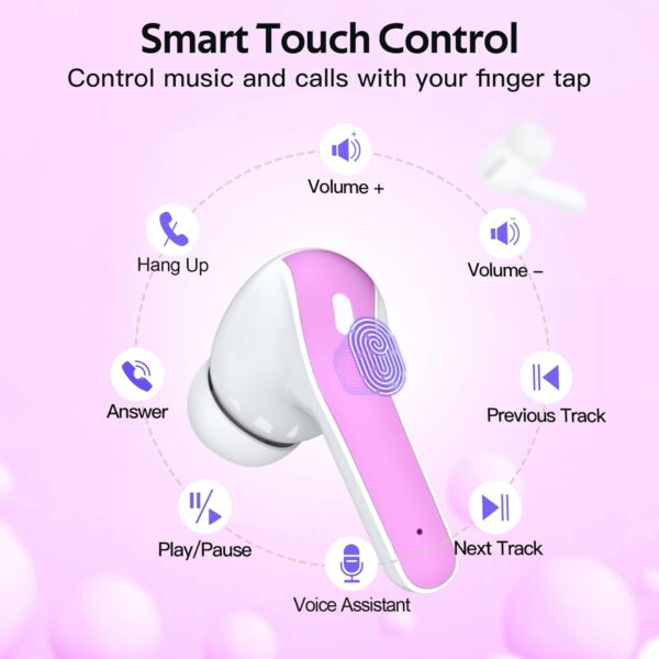 IPX5 Waterproof In-ear Wireless Bluetooth Headphones - Image 54