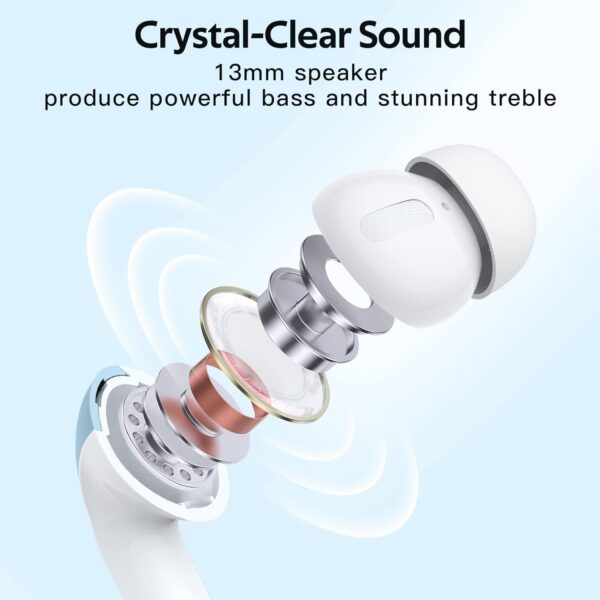 IPX5 Waterproof In-ear Wireless Bluetooth Headphones - Image 42