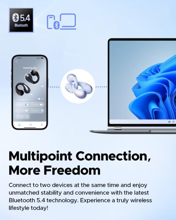Bluetooth 5.4 Open Ear Clip Wireless Headphones - Image 25