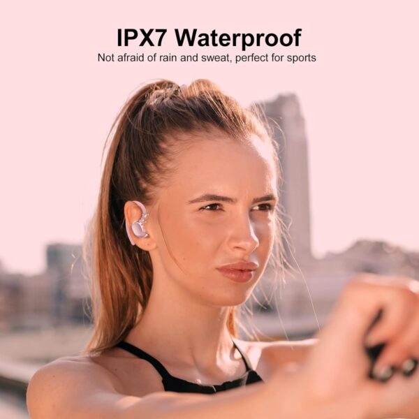 HiFi Stereo Bluetooth 5.3 In-ear Running Headphones with Earhook - Image 20