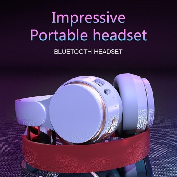 Comfortable memory foam and premium leatherette ear pads gaming Headset - Image 11