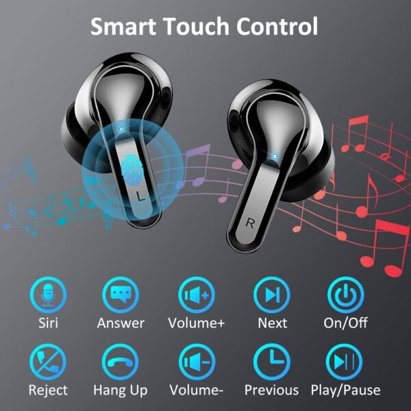5.3 New 40H Bass Stereo Noise Cancelling Wireless Bluetooth Headphones - Image 38