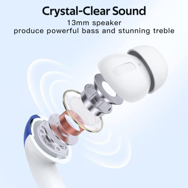 IPX5 Waterproof In-ear Wireless Bluetooth Headphones - Image 63