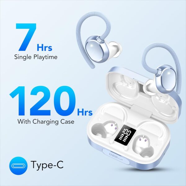 IPX7 Waterproof, Deep Bass 2.0 Bluetooth Earphones Wireless Headphones - Image 3