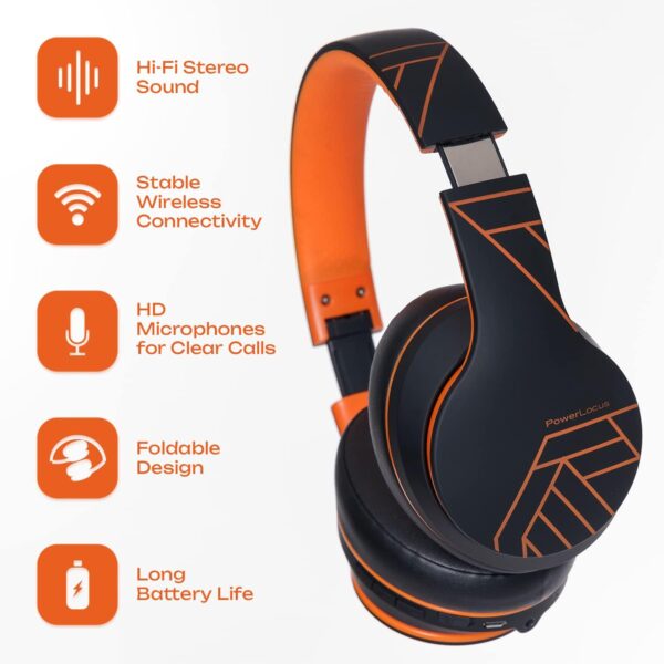 Foldable Wireless Bluetooth Over-Ear Headphones - Image 13