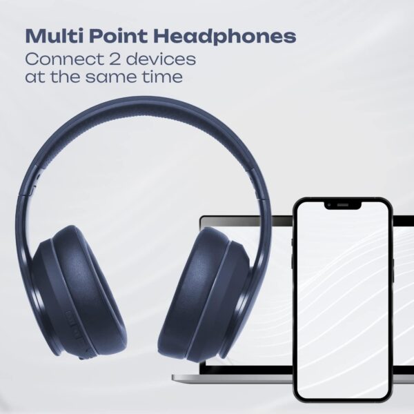 Foldable Wireless Bluetooth Over-Ear Headphones - Image 4
