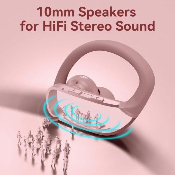 Wireless Bluetooth Headphones with LED Display and Ear Hooks - Image 11