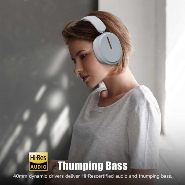 Bluetooth Wireless Over-Ear Headphones - Image 9
