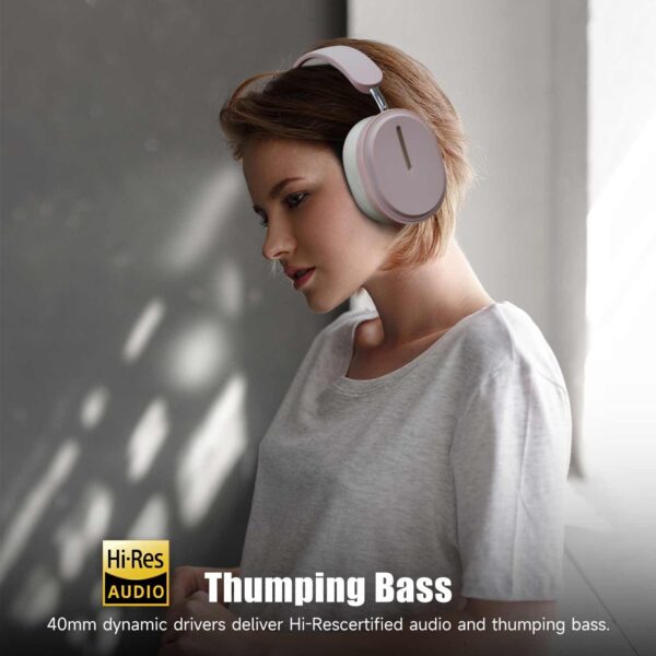 Bluetooth Wireless Over-Ear Headphones - Image 3