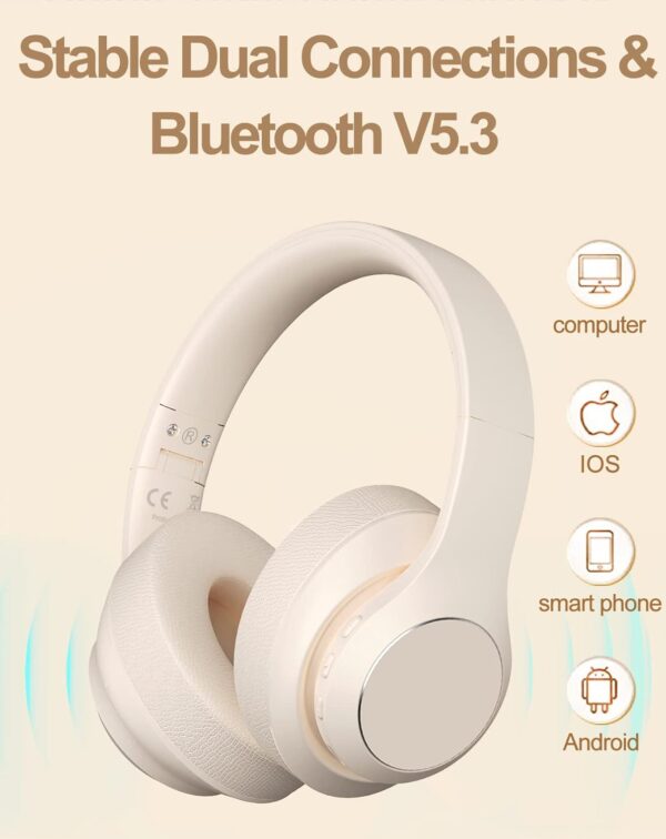 HiFi Stereo Wireless Bluetooth Headphones - Image 9