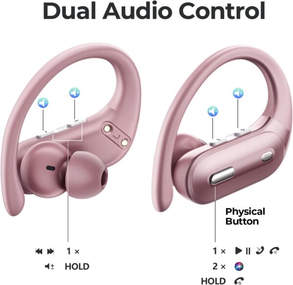 Bluetooth 5.3 waterproof heavy bass sports earphones - Image 12