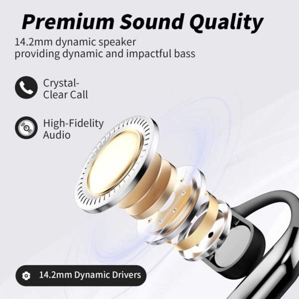 Waterproof design open bluetooth 5.4 earphones - Image 3