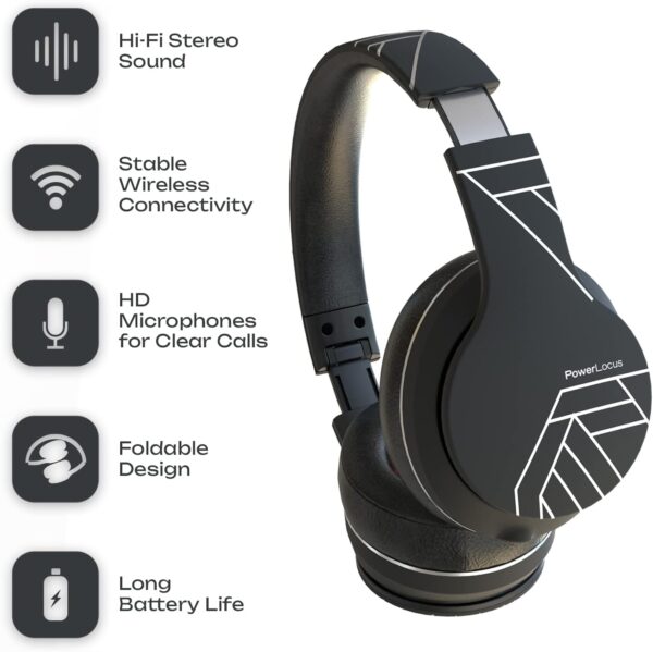Foldable Wireless Bluetooth Over-Ear Headphones - Image 40