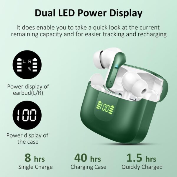 5.3 New 40H Bass Stereo Noise Cancelling Wireless Bluetooth Headphones - Image 44
