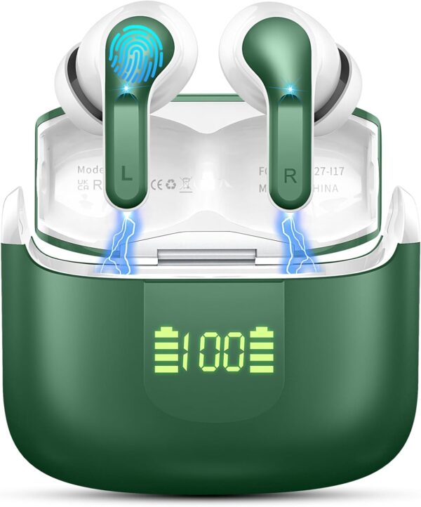 5.3 New 40H Bass Stereo Noise Cancelling Wireless Bluetooth Headphones - Image 41
