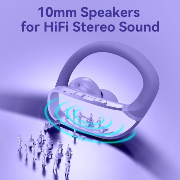 Wireless Bluetooth Headphones with LED Display and Ear Hooks - Image 23