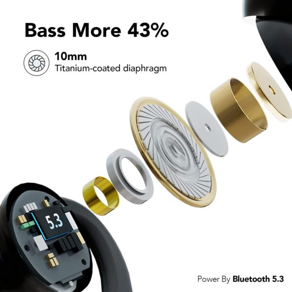 IPX7 Waterproof, Deep Bass 2.0 Bluetooth Earphones Wireless Headphones - Image 17