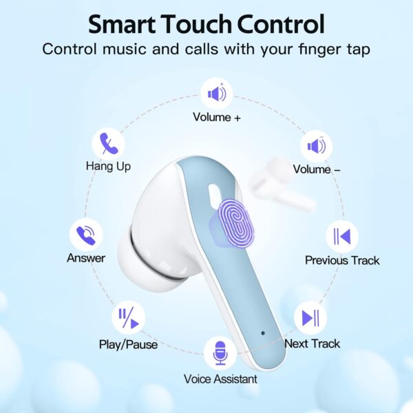 IPX5 Waterproof In-ear Wireless Bluetooth Headphones - Image 40