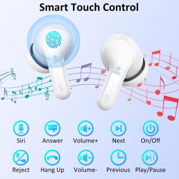 5.3 New 40H Bass Stereo Noise Cancelling Wireless Bluetooth Headphones - Image 13