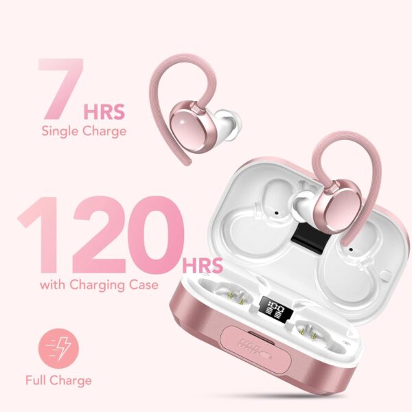 IPX7 Waterproof, Deep Bass 2.0 Bluetooth Earphones Wireless Headphones - Image 9