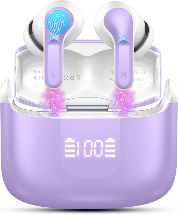 5.3 New 40H Bass Stereo Noise Cancelling Wireless Bluetooth Headphones - Image 17