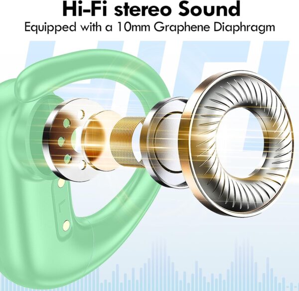 Wireless Bluetooth Over-Ear Headphones with Deep Bass - Image 2