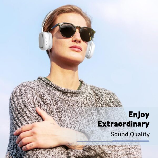 HiFi Stereo Foldable 5.3 Wireless Bluetooth Noise Cancelling Headphones - Image 6