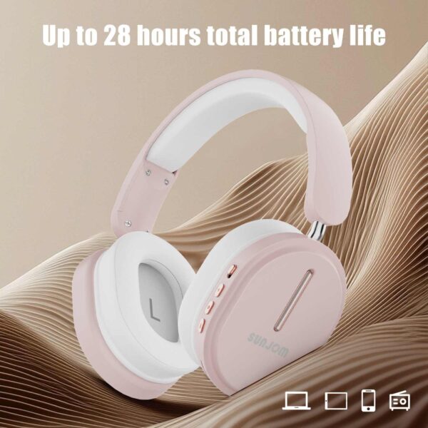 Bluetooth Wireless Over-Ear Headphones - Image 6