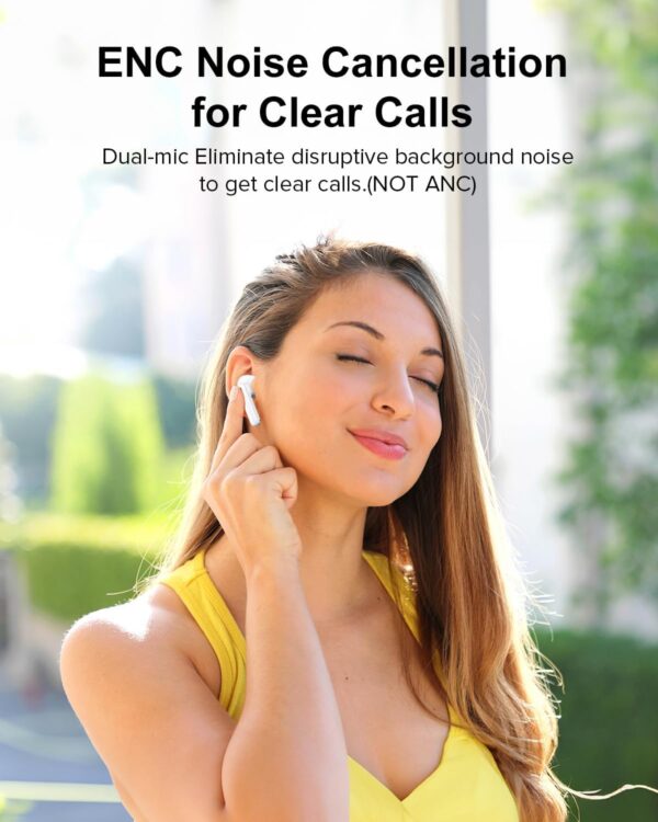 HiFi Stereo Call Noise Cancelling, IPX7 Waterproof Stereo In-Ear Headphones with LED Display - Image 19