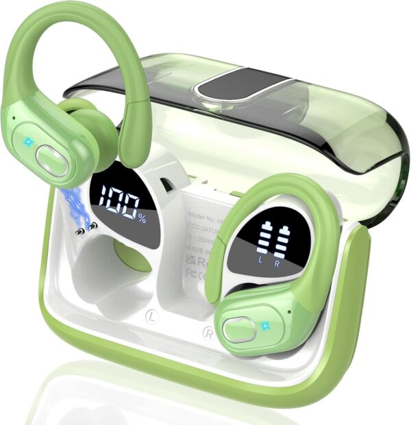 2025 Bluetooth Stereo Deep Bass, ENC Noise Cancelling Microphone, IPX7 Waterproof Earphones - Image 71