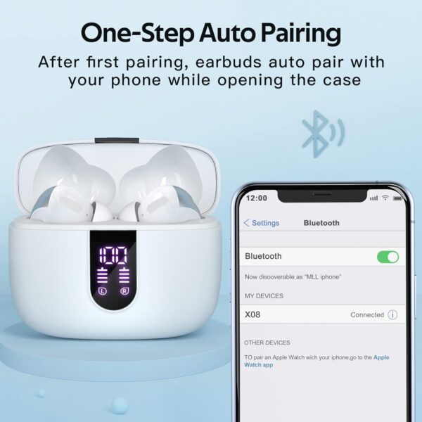 IPX5 Waterproof In-ear Wireless Bluetooth Headphones - Image 12