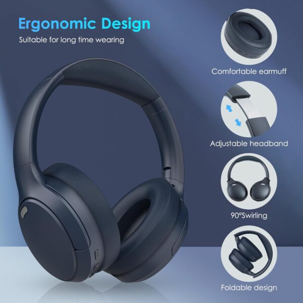 Foldable and lightweight Bluetooth 5.4 Headphones - Image 6