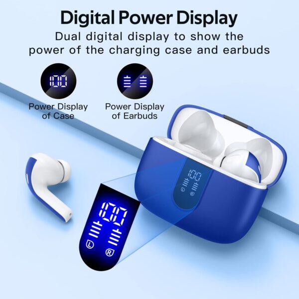 IPX5 Waterproof In-ear Wireless Bluetooth Headphones - Image 59