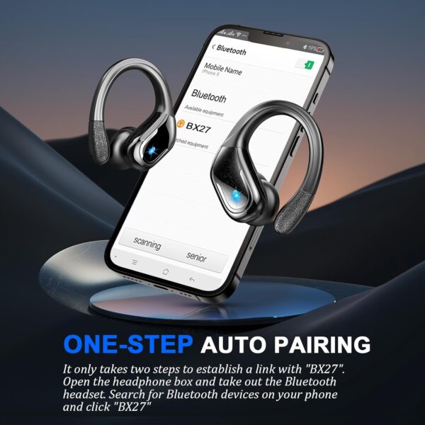 IP7 Waterproof with ENC Noise Cancelling Mic Bluetooth Earbuds - Image 56