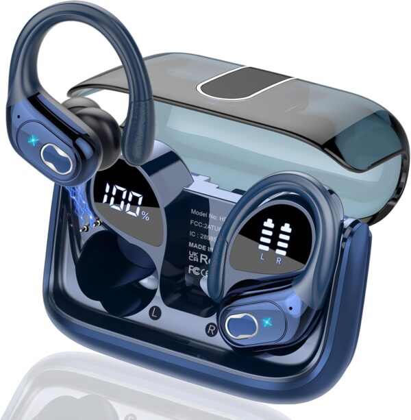 2025 Bluetooth Stereo Deep Bass, ENC Noise Cancelling Microphone, IPX7 Waterproof Earphones - Image 36