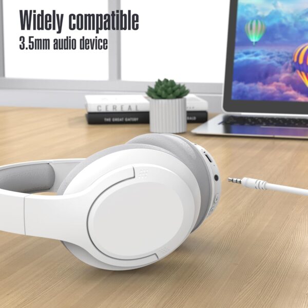 HiFi Stereo Bluetooth Wireless Over-Ear Headphones with Mic - Image 14