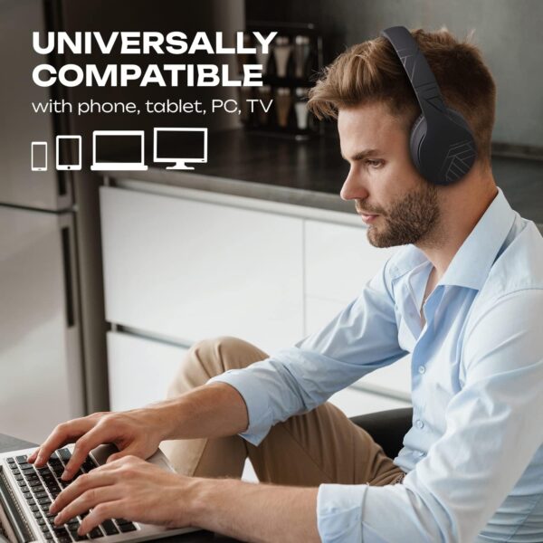 Foldable Wireless Bluetooth Over-Ear Headphones - Image 30