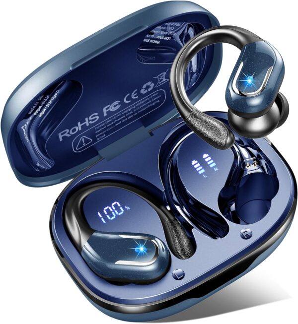 IP7 Waterproof with ENC Noise Cancelling Mic Bluetooth Earbuds - Image 15