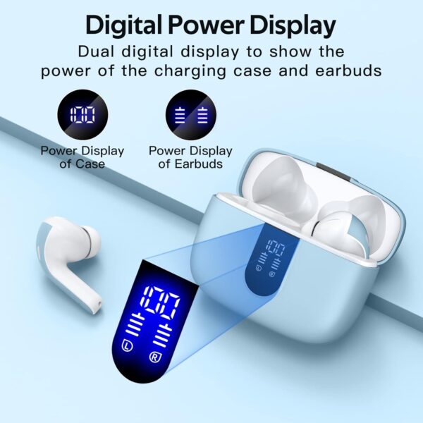 IPX5 Waterproof In-ear Wireless Bluetooth Headphones - Image 38